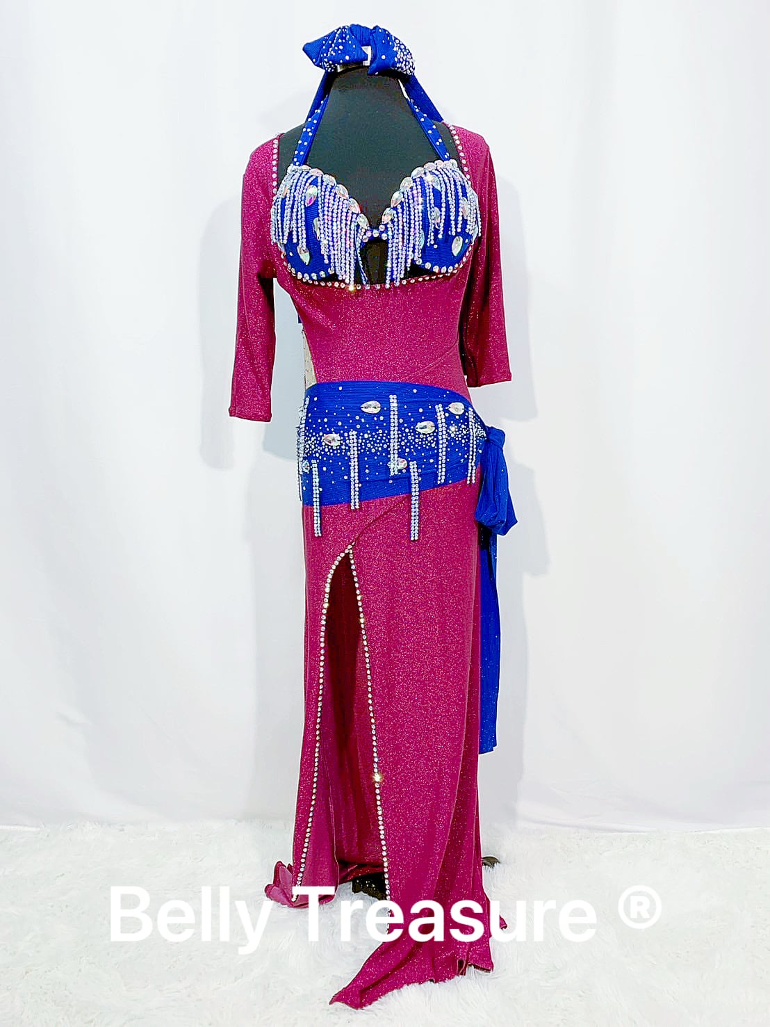 翌日発送 ベリーダンス バラディドレス