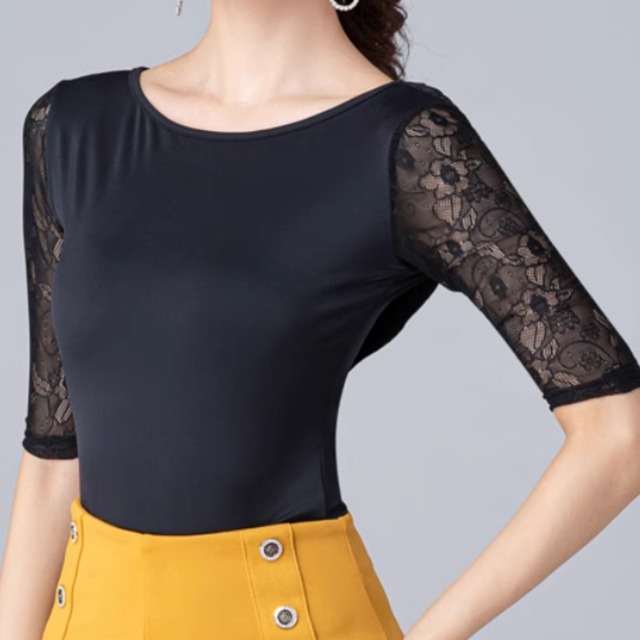 エレガンス・レース・ドレープトップス ds0758