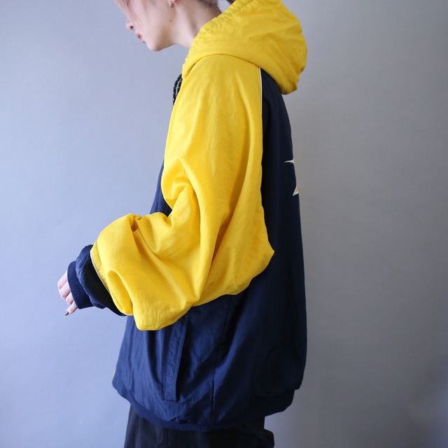 "Reebok" reversible over silhouette good coloring foodie blouson