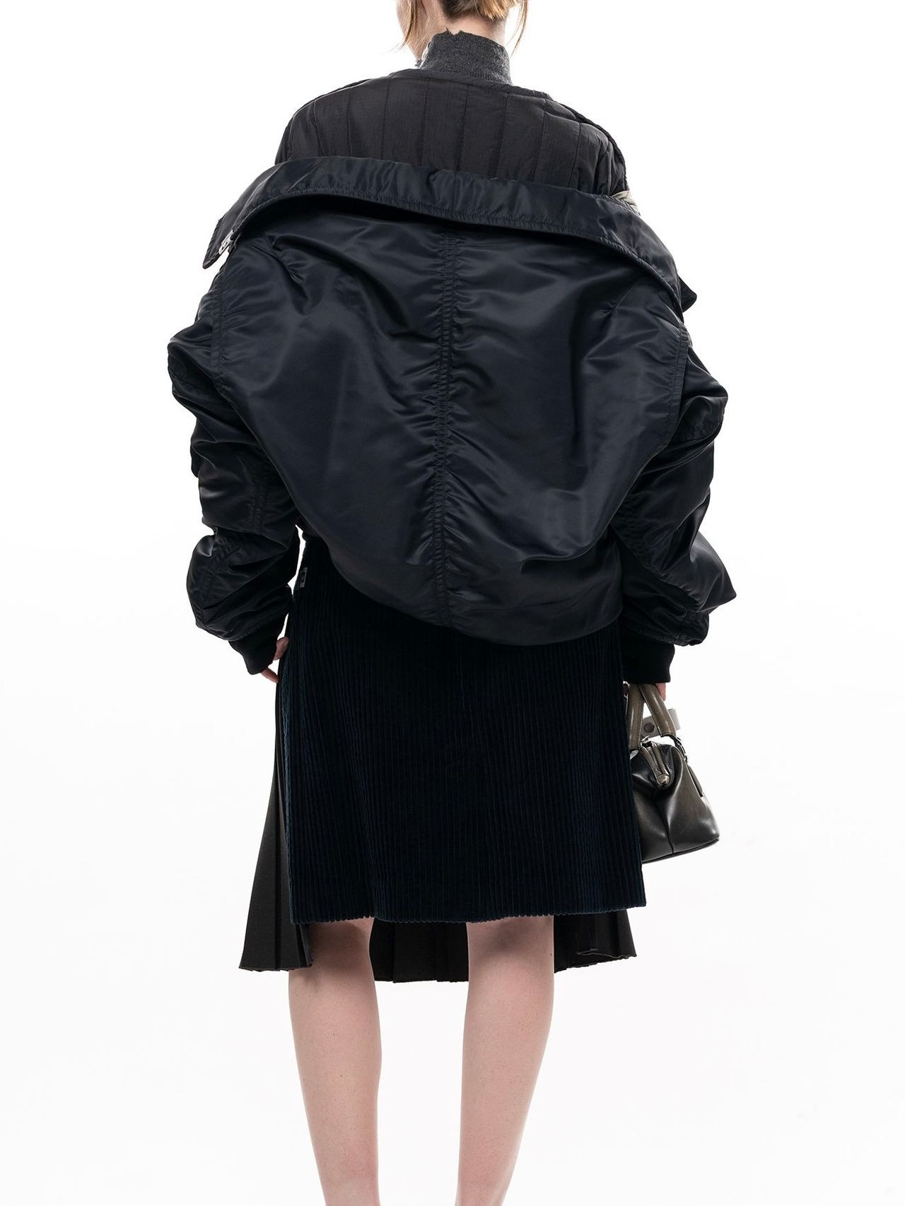 【26AW】Maison MIHARA YASUHIRO ミハラヤスヒロ / フライトジャケット /  Shifted Layer Flight Jacket - 4