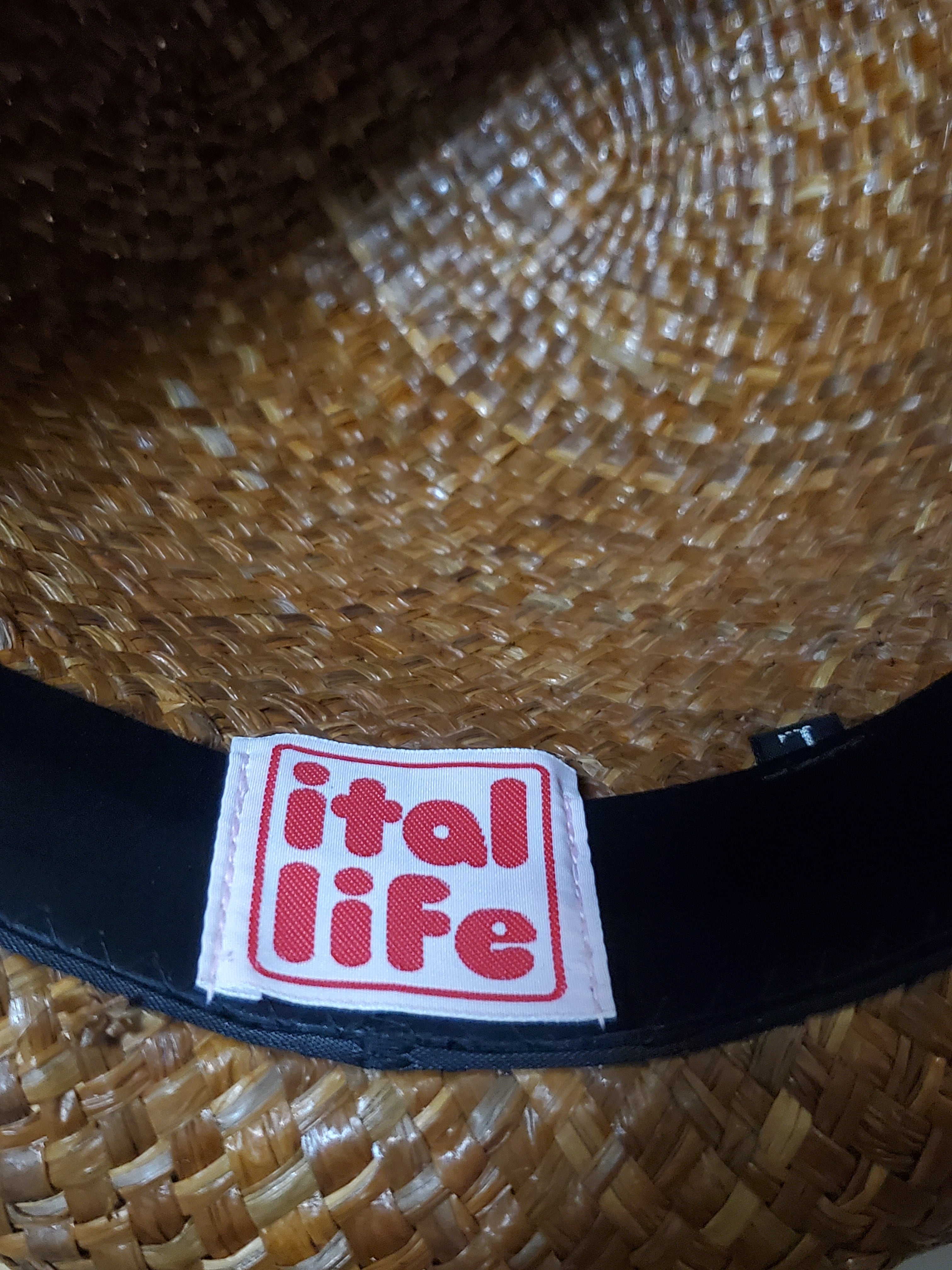 Skankin' straw hat (brown) | itallife