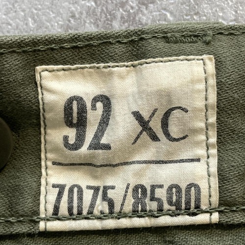 60s フランス軍 実物 M-64 フィールドパンツ 92 XC w35 詳細写真5