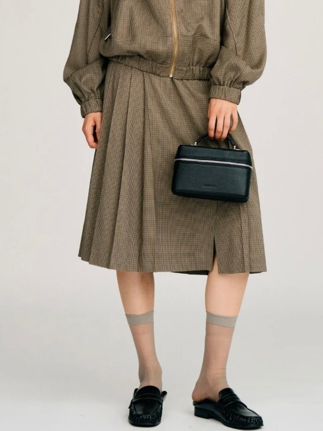【26AW | WOMEN】PRANK PROJECT プランクプロジェクト / スカート / Double-Waist Pleated Skirt　31262515902