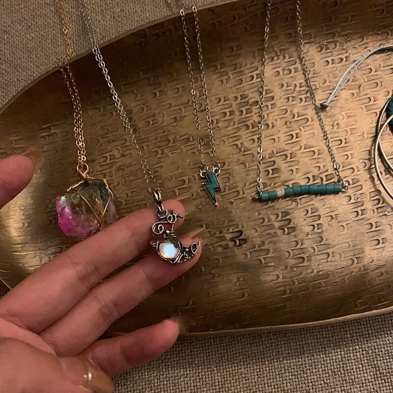 Somedayifレトロ冷淡なネックレス 4s