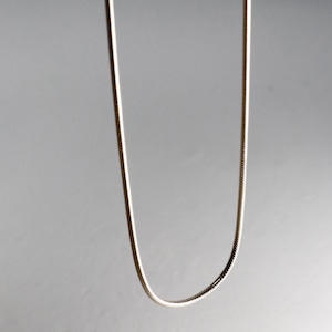 22a–F09［silver925 snake necklace］