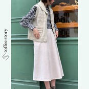 陽だまりアンティークのAライン物語スカート《W0210》