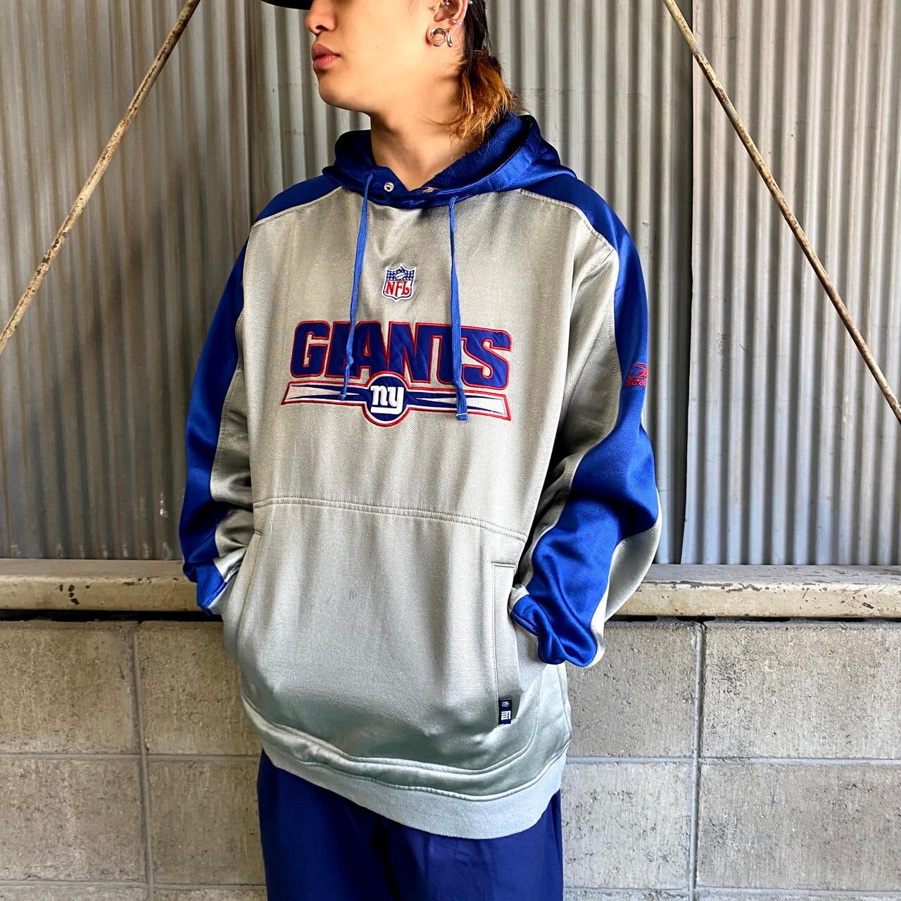 US古着》ヴィンテージ NFLチーム ジャイアンツ スウェット メンズ3XL