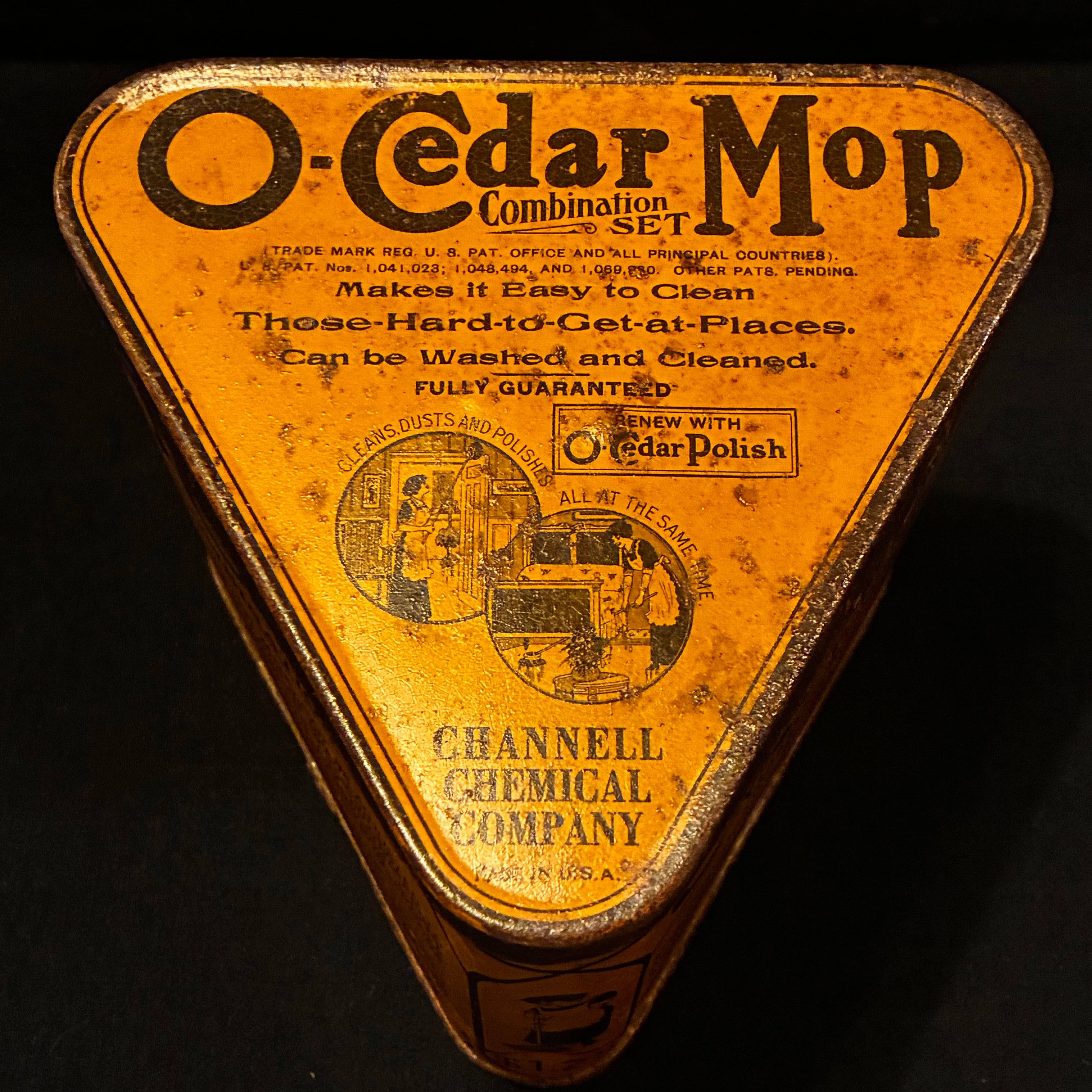 1910〜30's O-Cedar Mop 缶 T-407 | CANDY STORE ROCK
