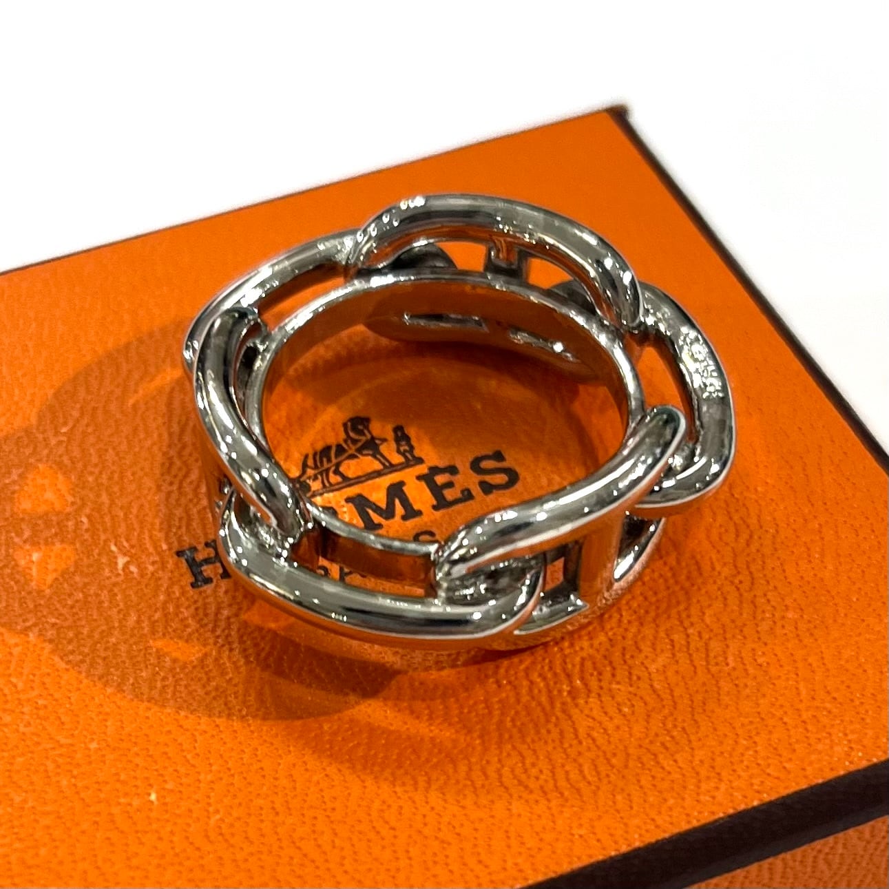 HERMES】2609 アレンジ無限 再入荷 VINTAGE シェーヌダンクル カレ