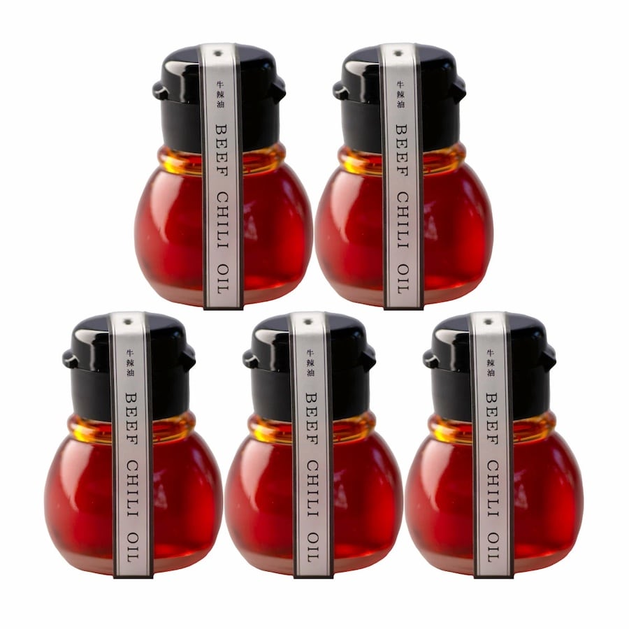 SALE【家庭的創作厨房】松阪牛辣油(30ml / 5個セット)