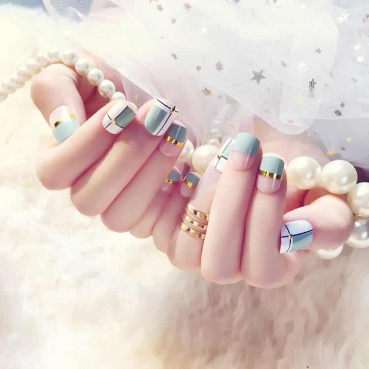 ネイルチップニュアンスアイスクリーム個性派928オーダー専用 8月の