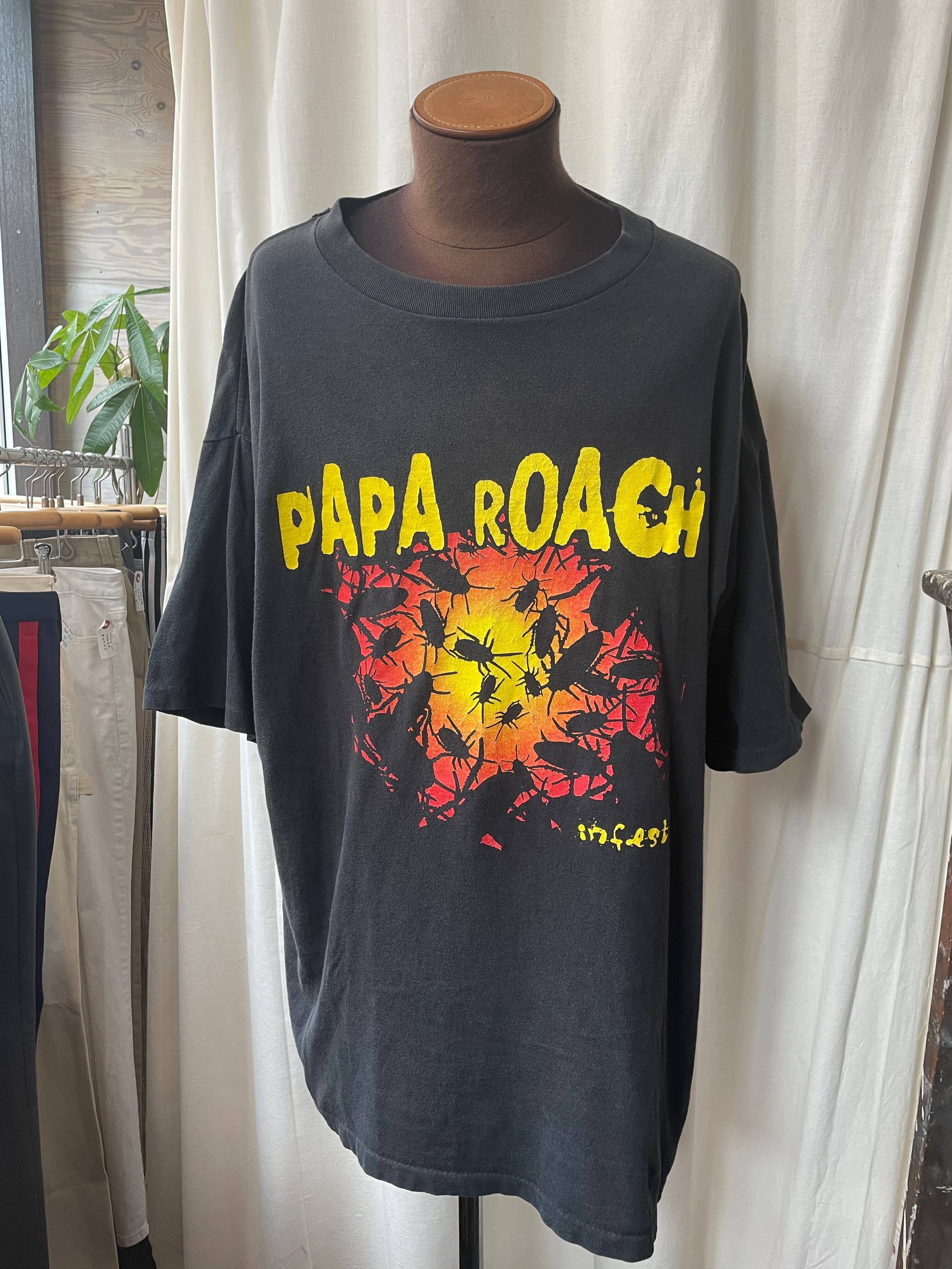 00's PAPA ROACH バンドT ロックT パパローチ 半袖T