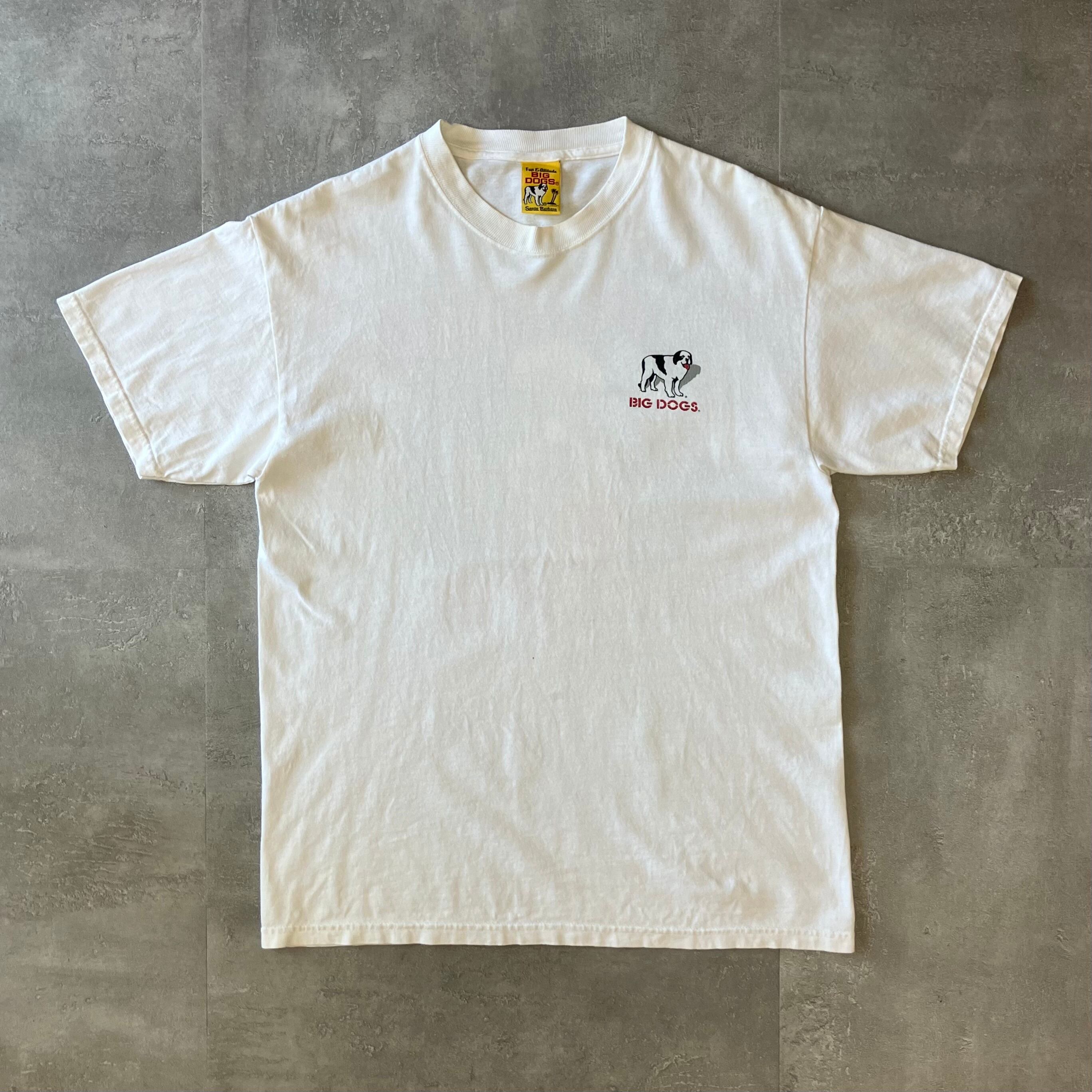 BIG DOGS 00s 両面プリントTシャツ M No.2585