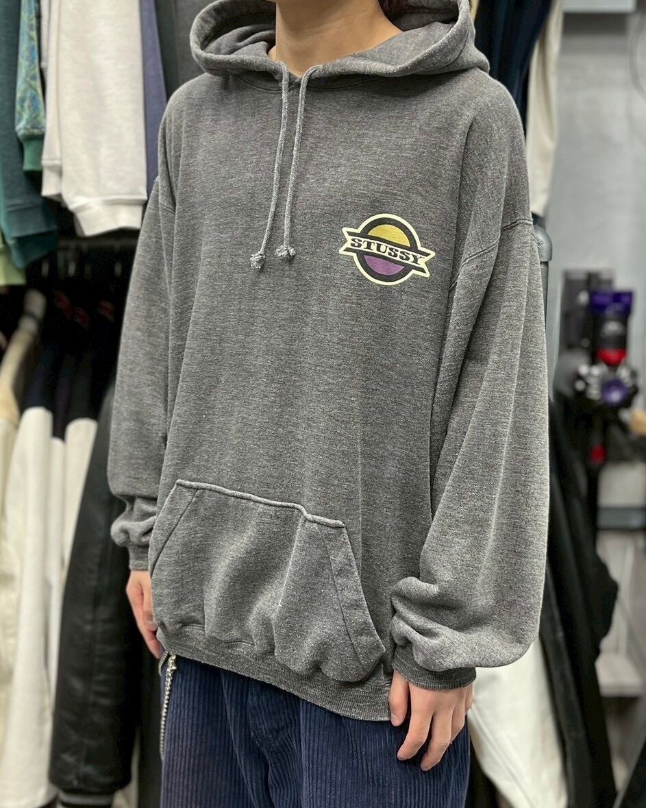 80's~90's old stussy Design Hoodie “黒タグ”【高円寺本店】 | curb