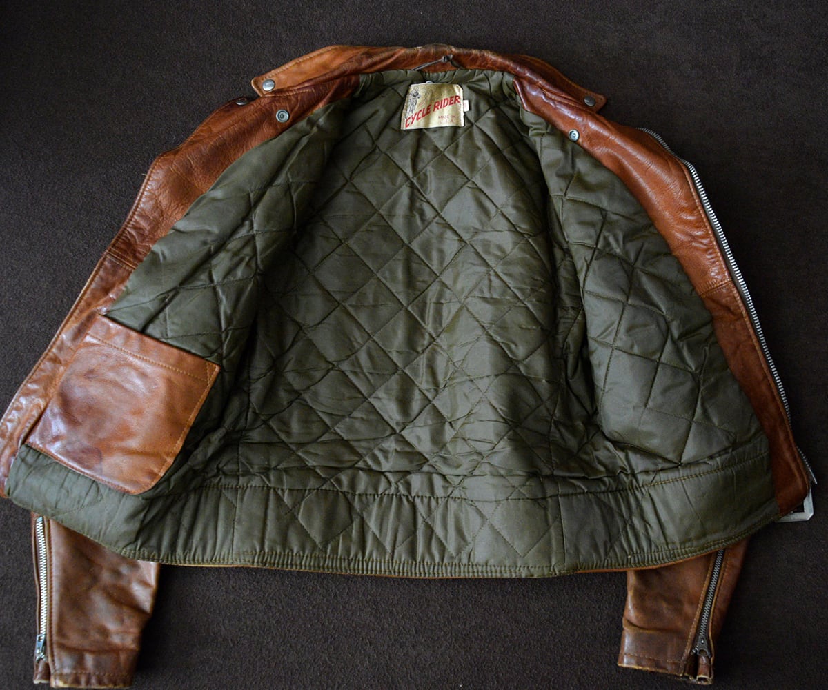 70s SCHOTT CYCLE RIDER D-POCKET 38 | SECOND TIME GLORY