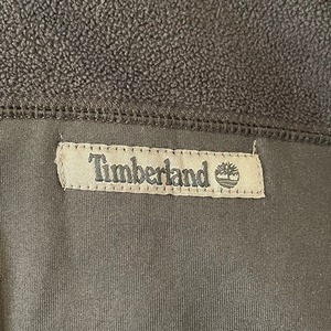 【Timberland】ハーフジップ プルオーバー フリースジャケット ティンバーランド L アメリカ古着
