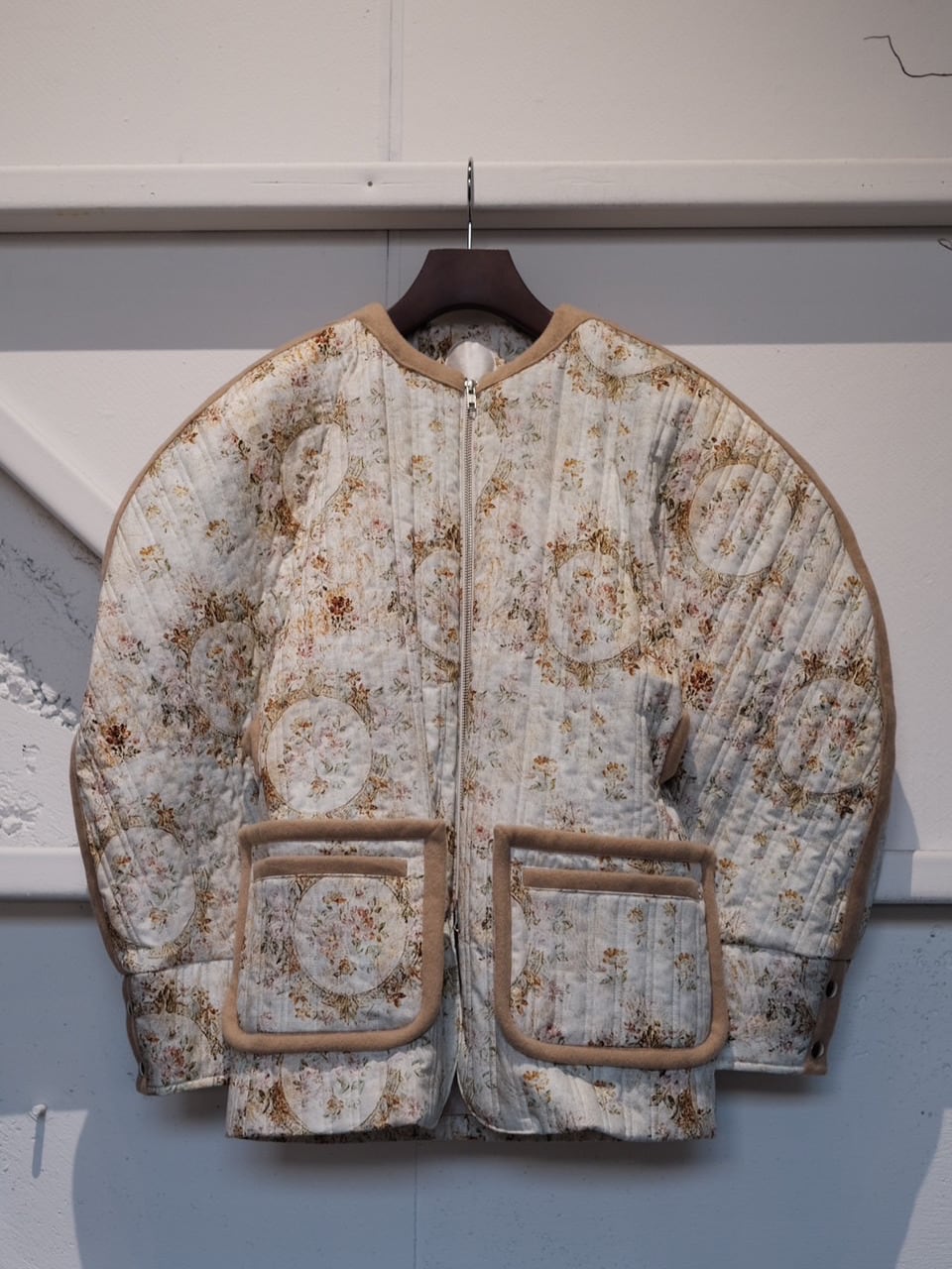 DECO depuis 1985 flower quilt half zip | Cheerful