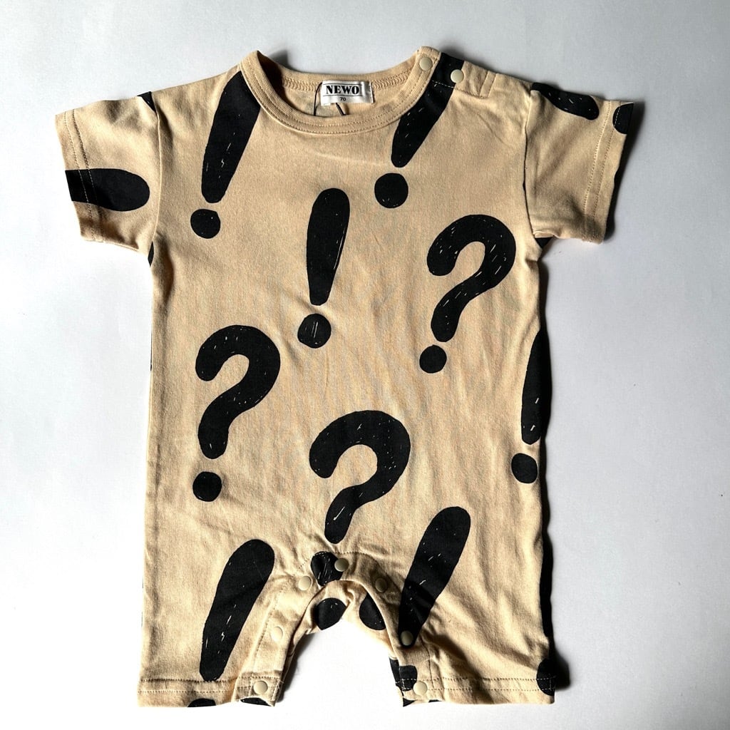 NeWo ?! S/S Rompers【70cm】Beige