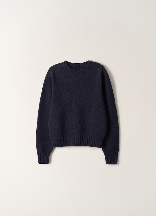 [NOTHING WRITTEN] Bunny Wool Pullover Knit (Navy) 正規品 韓国ブランド 韓国通販 韓国代行 韓国ファッション ナッシングリトゥン 日本 店舗