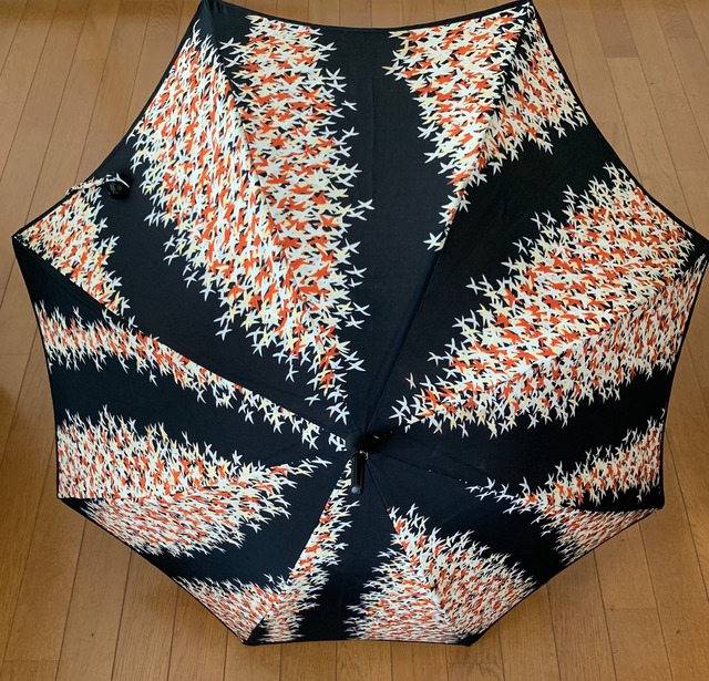 昭和の着物で作る日傘Handmade parasol  with "KIMONO" fabric
