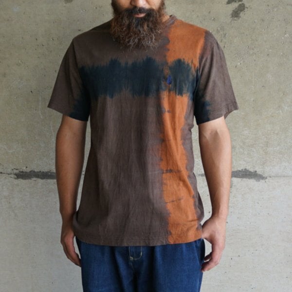 devadurga メンズ tシャツ 泥染め 藍染め YANI CUT SEW 全1色 メンズS