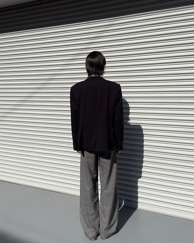 peak lapel 1b single tailored jacket