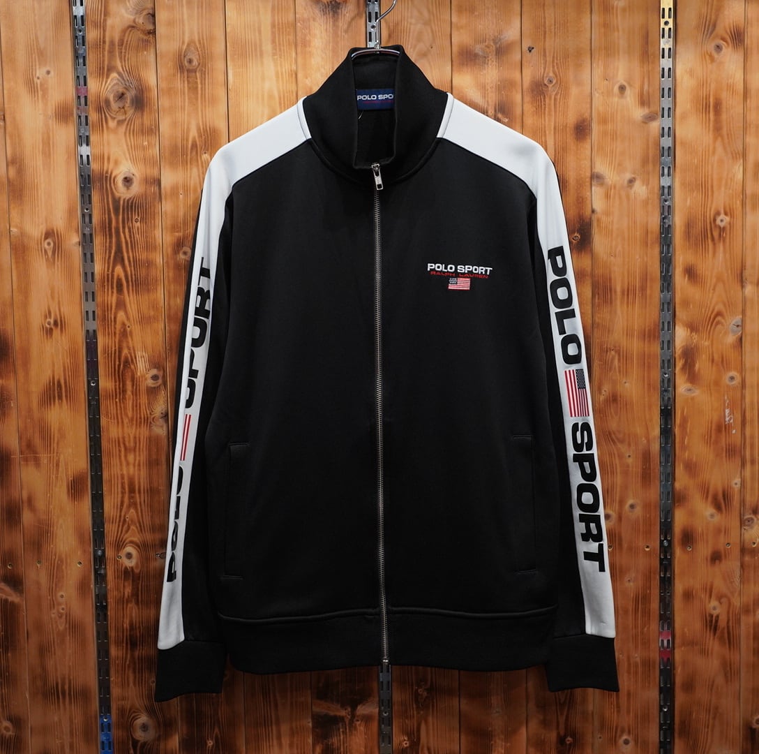 polosport ralphlauren ジャージ M/黒 トラックジャケット