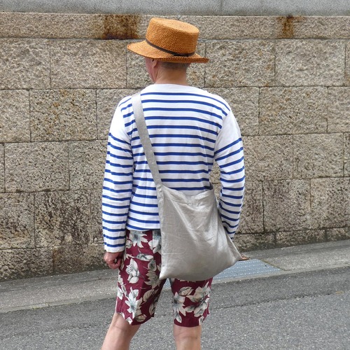  HOMEリネンショルダー シルバーM