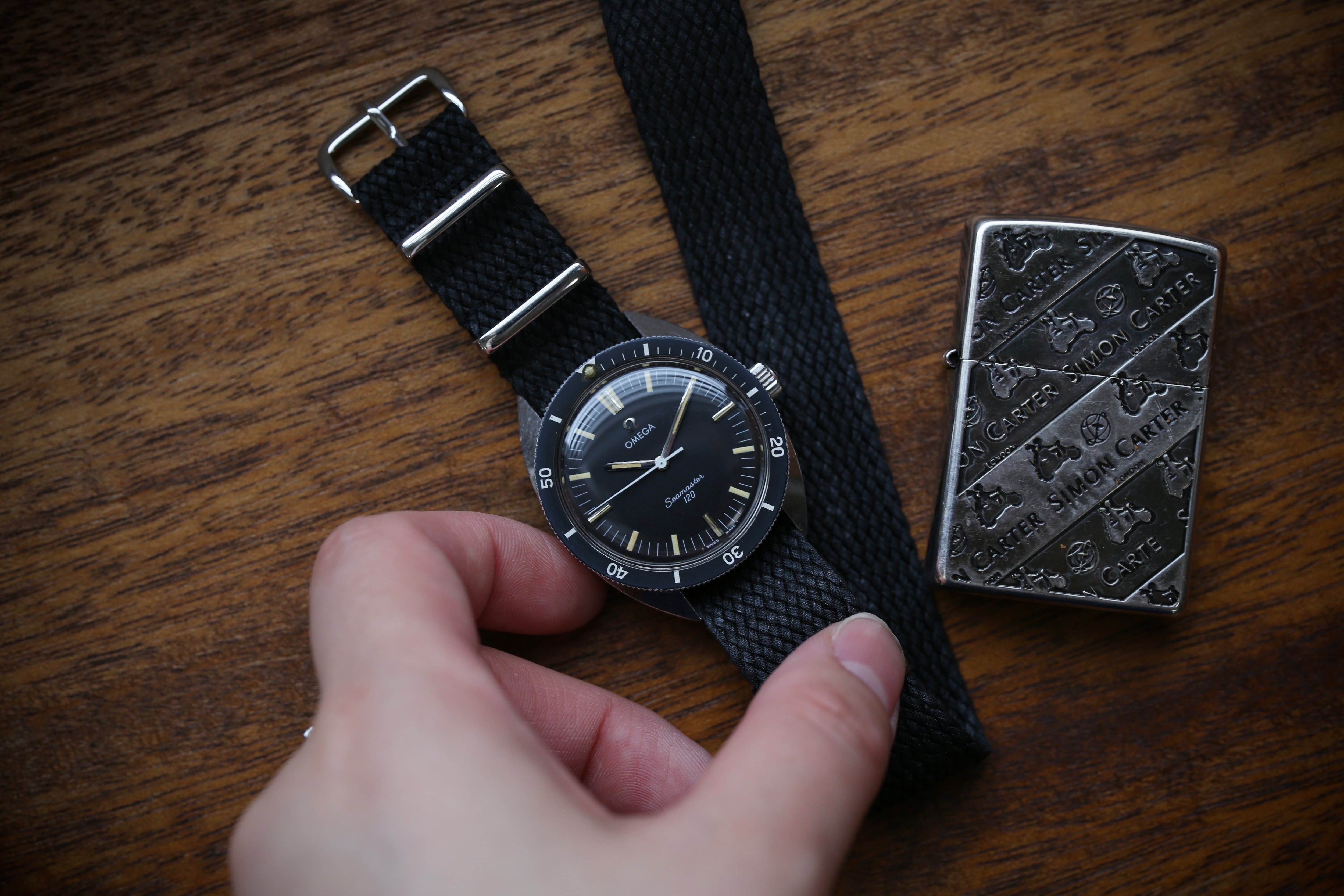 OMEGA】 1968年製 オメガ シーマスター120 1stモデル フルサイズ