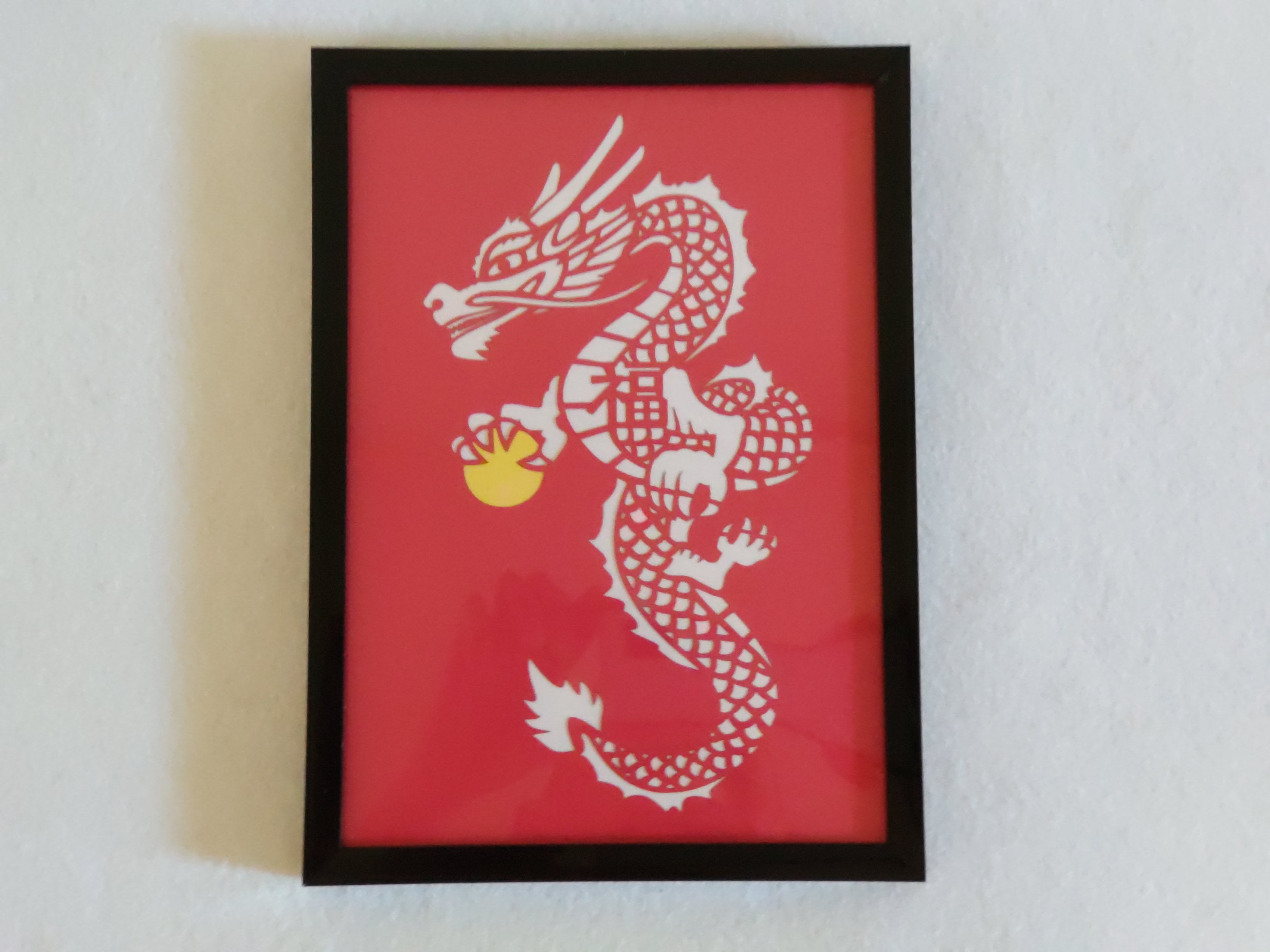 白龍 招福 切り絵 | 青森ヒバ木工 ARAJIN ～ アラジン ～