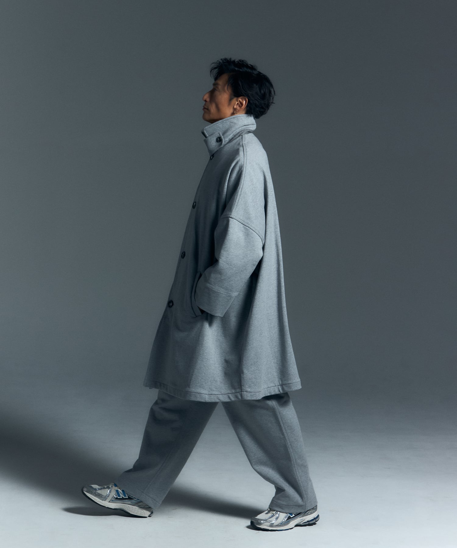 BIG SILHOUETTE SWEAT COAT［HSJ003］ | PAY ID