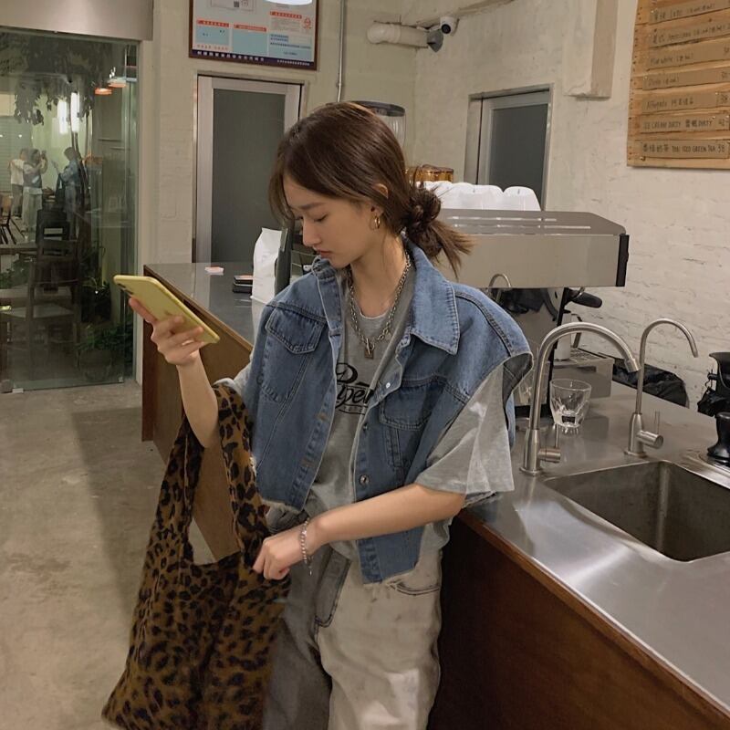 スタンダード薄手ジャケット サマーノースリーブトップス レトロ 夏物 モンロー9749928628