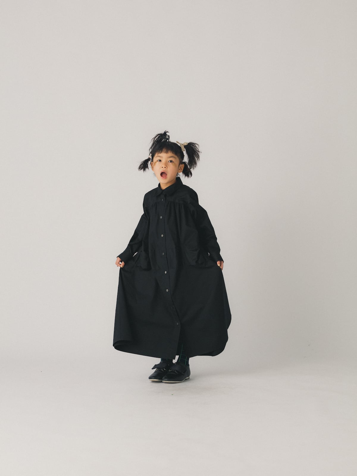 新品　24aw nunuforme チェンジウェーブワンピース (155) nunuforme 24AW 〉 チェンジウェーブワンピ | 世界の子供服