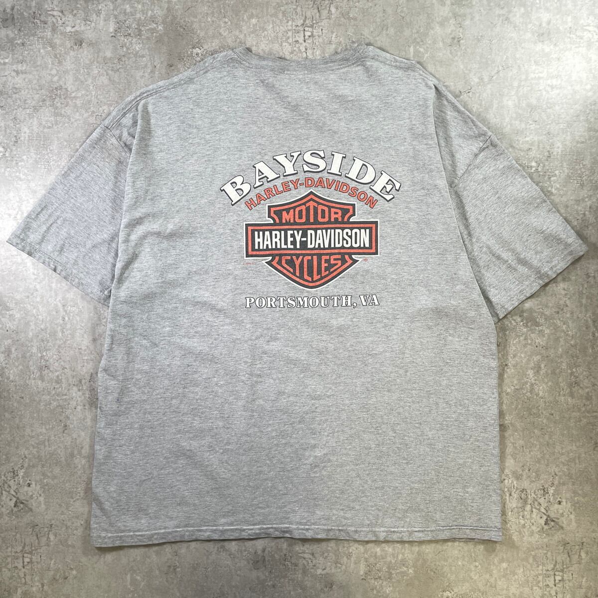 00年代 USA製 Harley-Davidson ハーレーダビッドソン プリントTシャツ