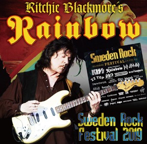 NEW RAINBOW  RITCHIE BLACKMORE'S RAINBOW  - SWEDEN ROCK FESTIVAL 2019 　2CDR  Free Shipping
