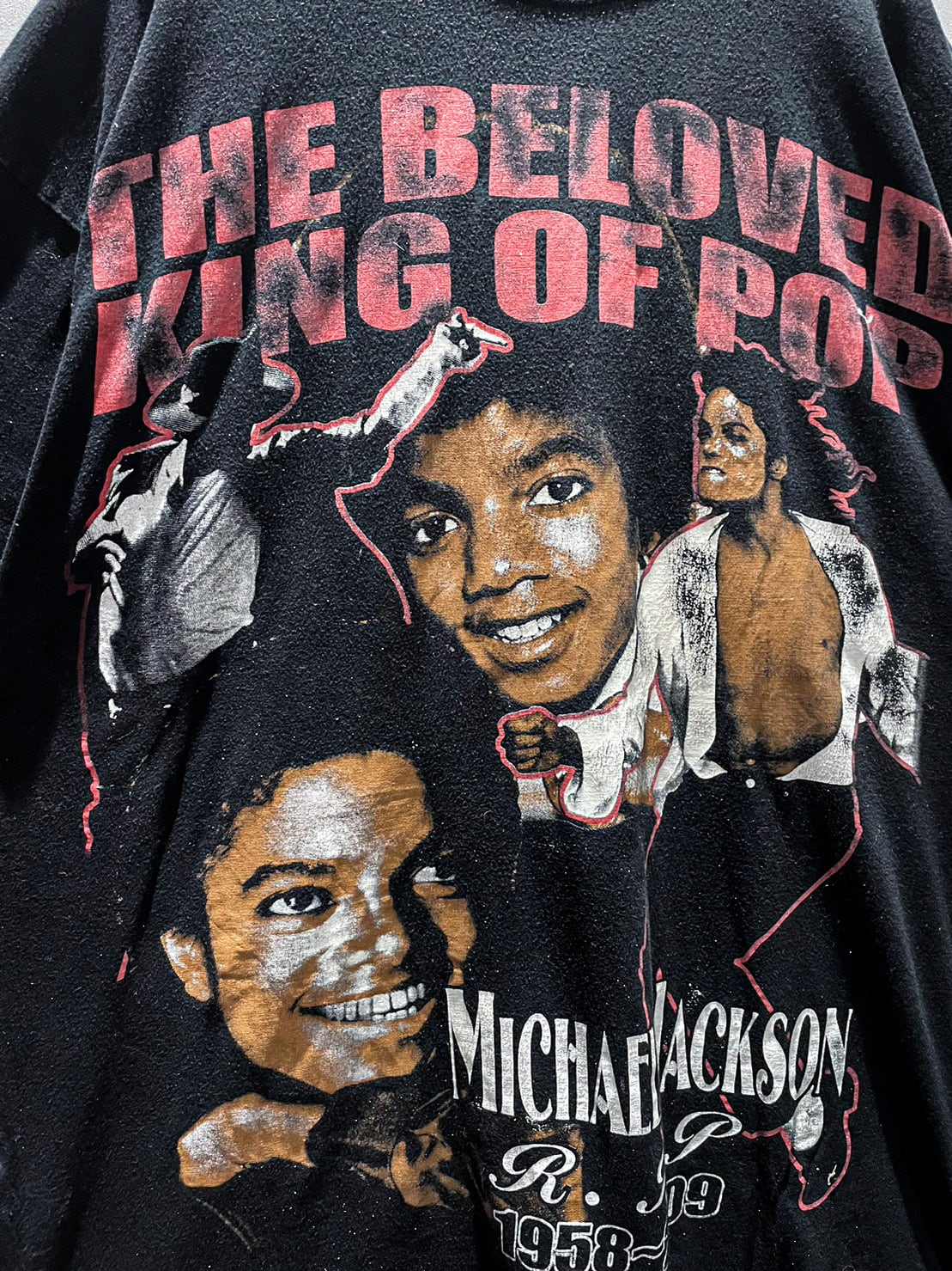 マイケルジャクソン【Michael Jackson】ヴィンテージ プリント T マイケルジャクソン【Michael Jackson】ヴィンテージ プリント T