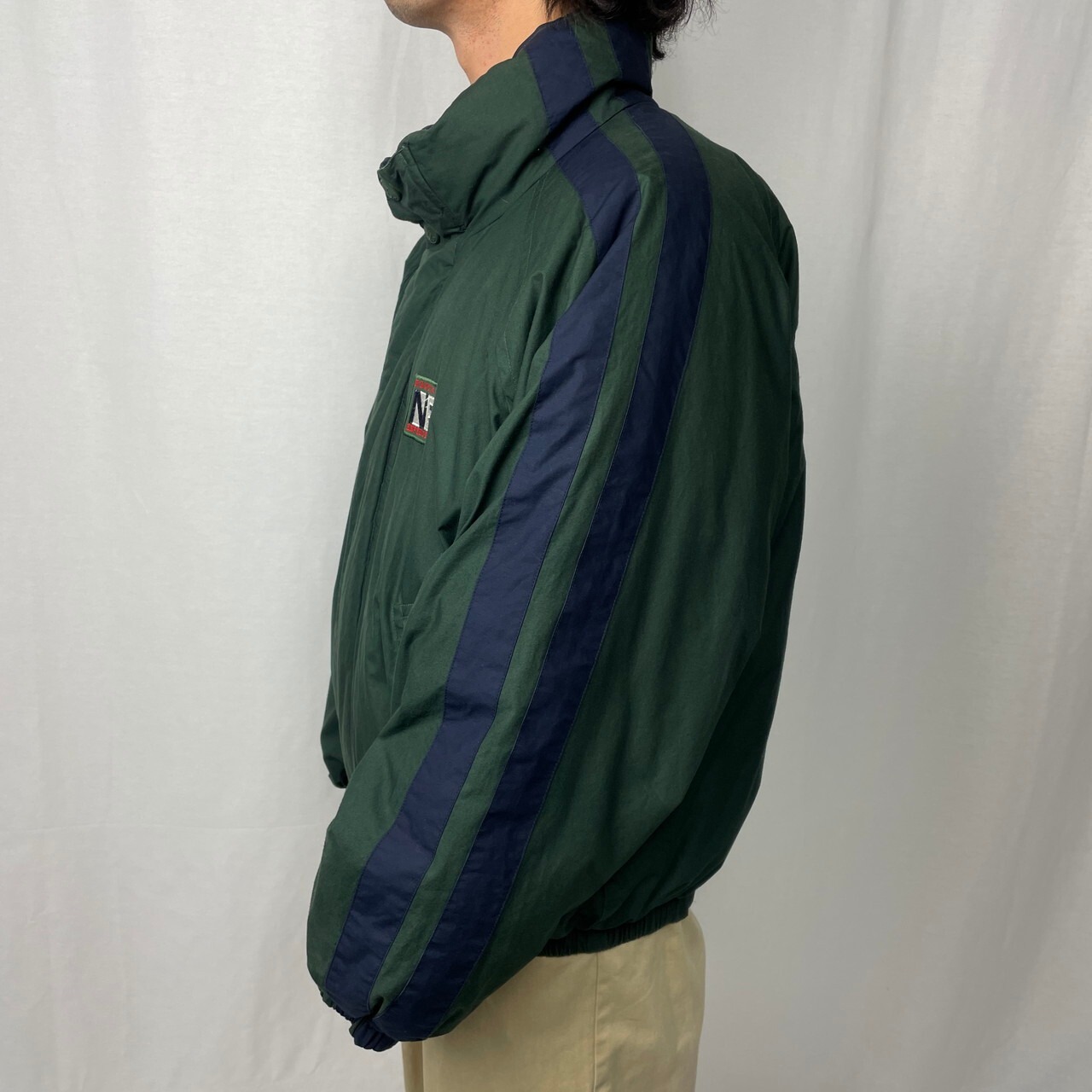 90年代 NAUTICA EXPEDITION ノーティカ ダウンジャケット メンズL 古着 