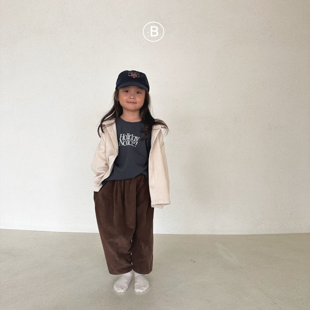 【bella bambina】タイガーキャップ ネイビー KIDSサイズ(〜54cm) 240842 - 10