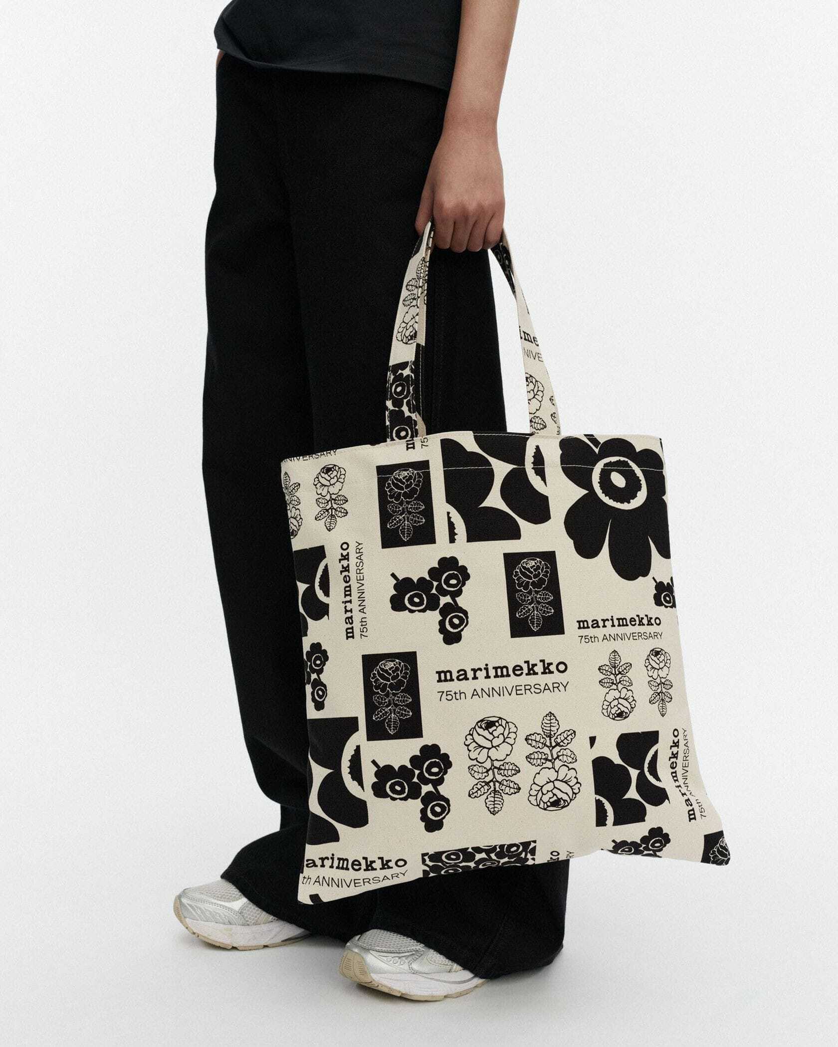 アジア限定】marimekko マリメッコ／75th Anniversary トートバッグ