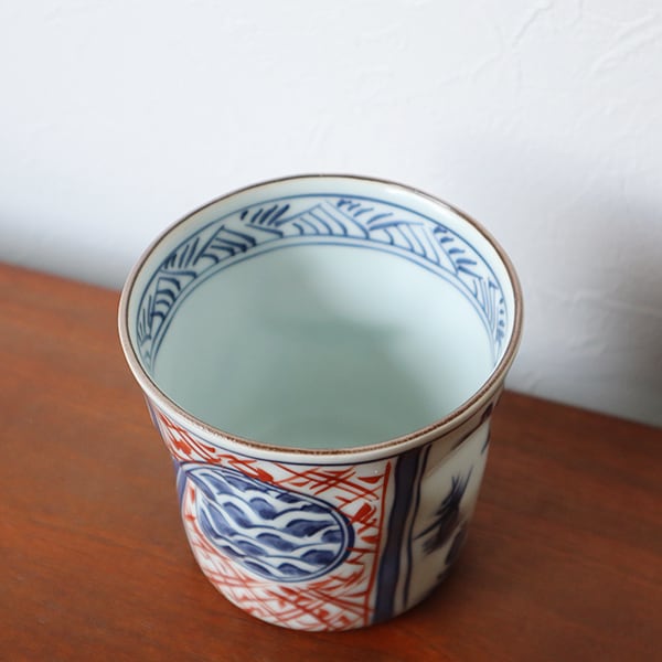 有田焼 波佐見焼 フリーカップ 地紋山水 | MARUFUKU utsuwanohana