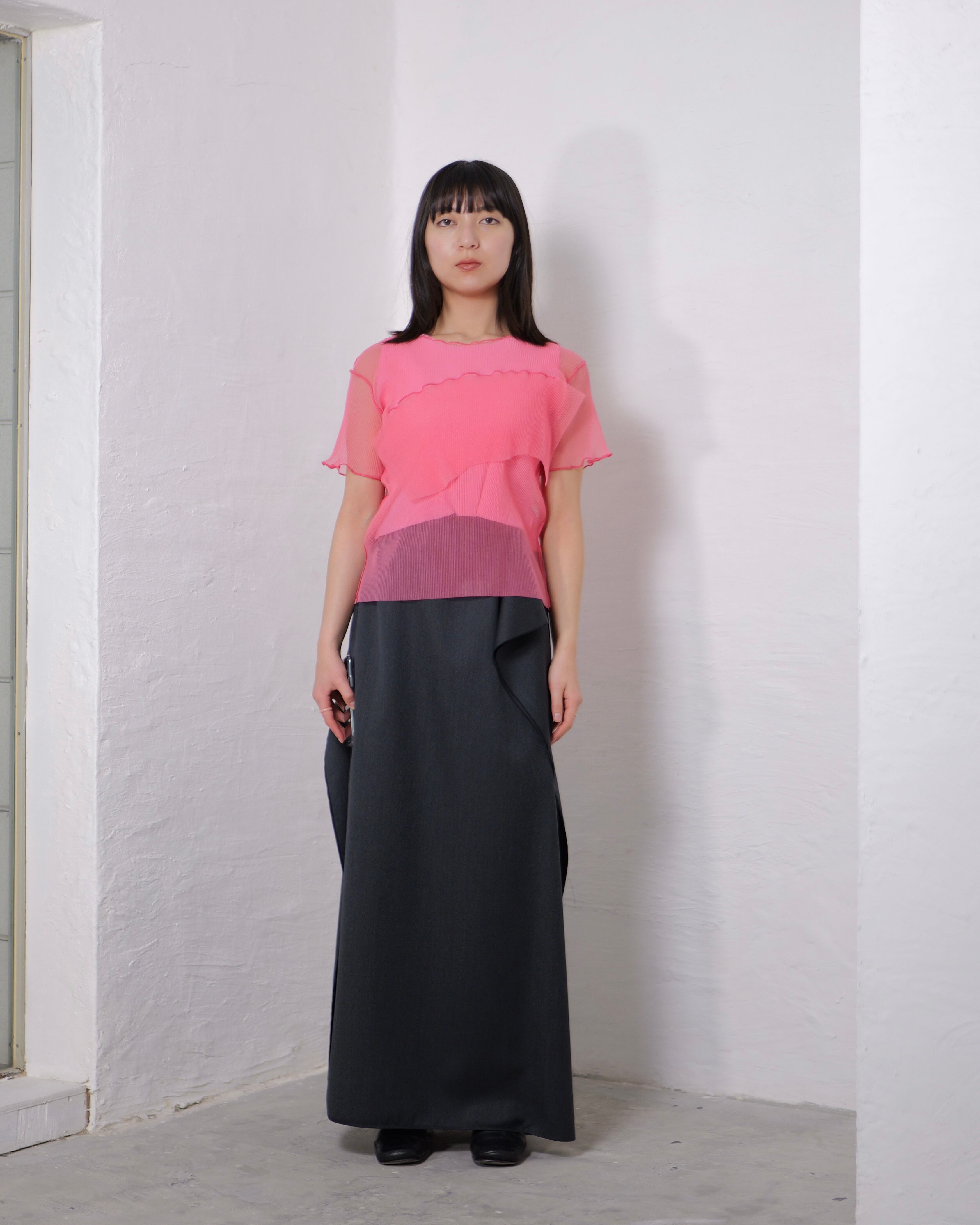 kotoha yokozawa - GHOST TODO TOP *SHORT SLEEVE +INNER ：Guava
