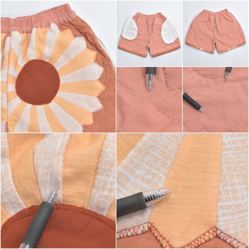 Remake リメイク ハンドメイド パッチワーク キルト デザイン ルーズ