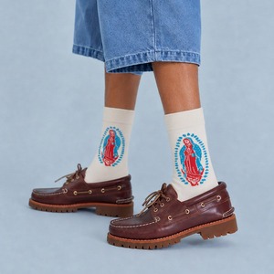 Guadalupe Men's Crew Socks グアダルーペ メンズソックス
