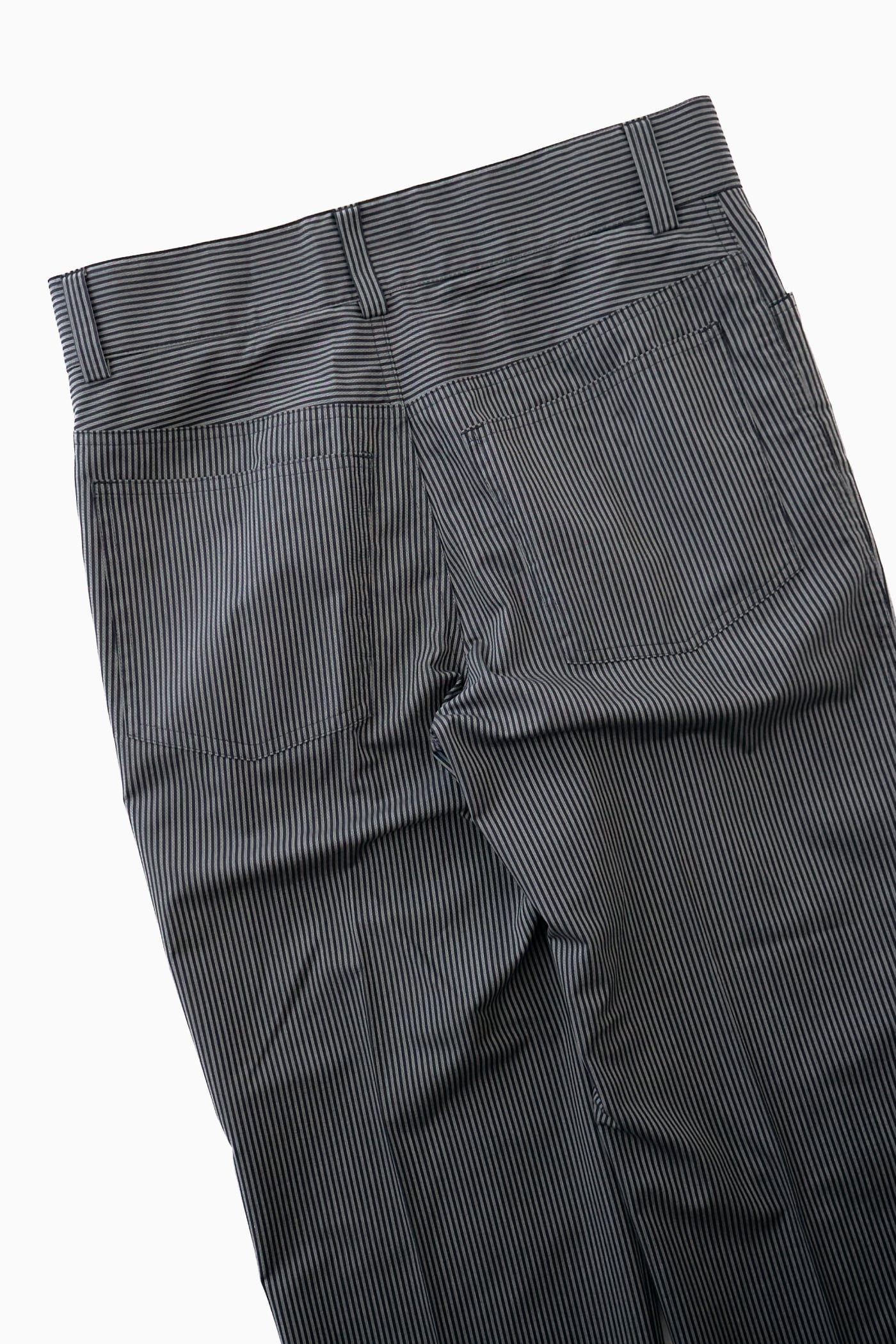 パンツ archive agnes b. France Stripe Slacks アニエスベーサンライズ期】 フランス製 agnesb. homme STRIPE SLACKS