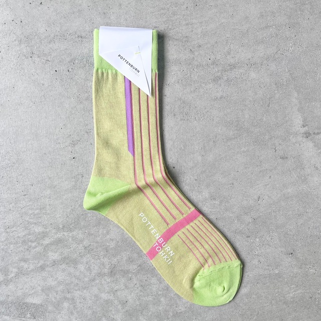 POTTENBURN TOHKII / stripe socks