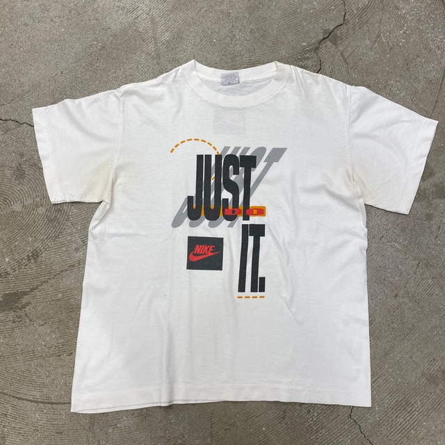 1990s NIKE PRINT TEE ”JUST DO IT”