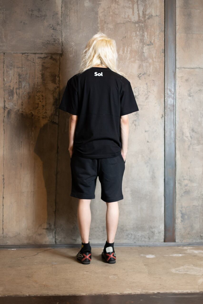 Solハーフパンツ(黒)メンズ、レディース M | Pay ID