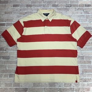 LANDS'END BORDER POLO SHIRT