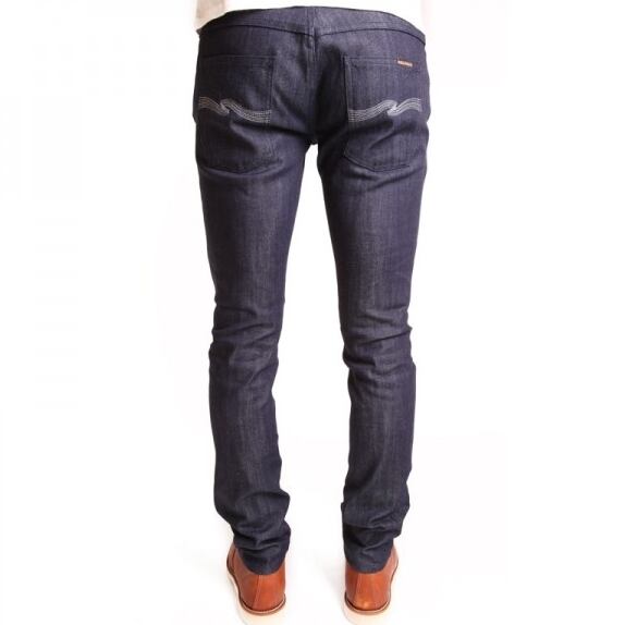 Nudie Jeans ヌーディージーンズ TAPE TED / ORG DRY GREY EMBO