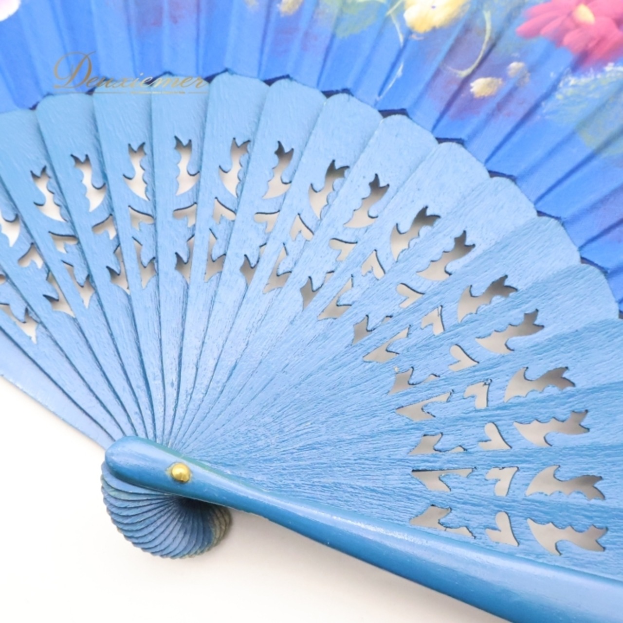 フラメンコ アバニコ 扇子 小物 小道具 32cm ブルー系 青 青緑 ピンク系 ゴールド 花柄 アイテム 練習 舞台 発表会 イベント アクセサリー ダンス用 扇子 おしゃれ かわいい フラメンコレッスン 小道具 ブルーグリーン 発表会用 小物アイテム